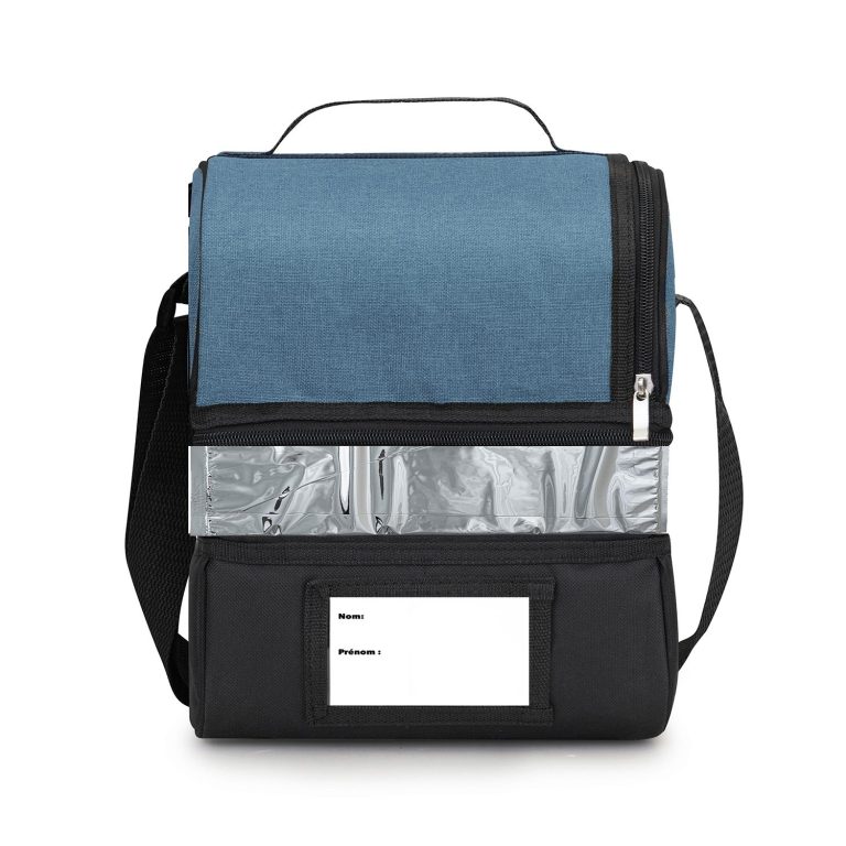 Lunch bag isotherme double compartiment comme offre CSE